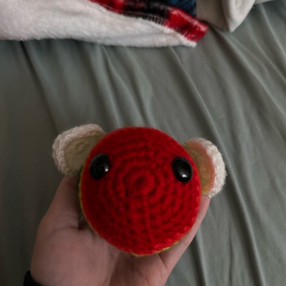 Other - crochet rainbow bee